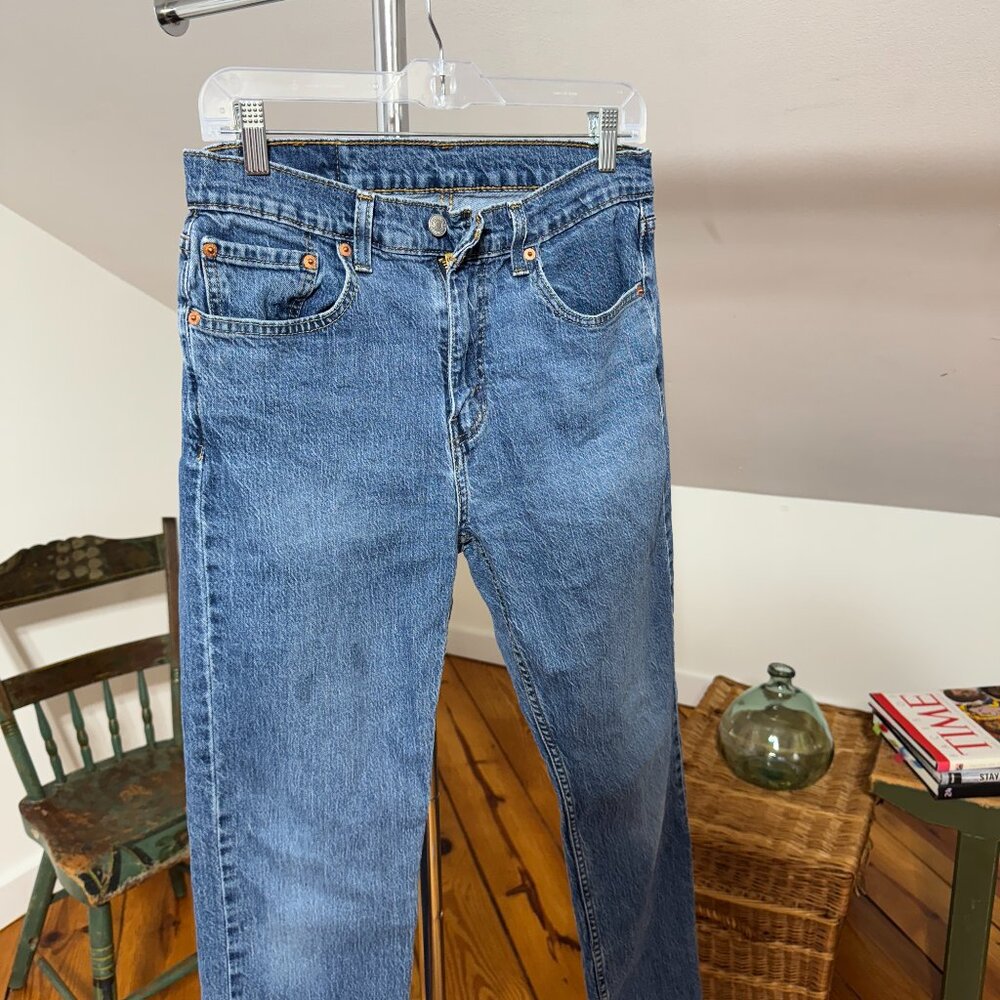 Levi’s 505 Jeans, Size 32x32 – Unisex, Great Worn Color, Authentic Lived-In Look